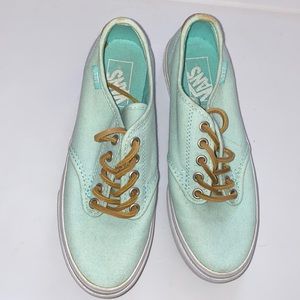 Lace-up Teal Vans